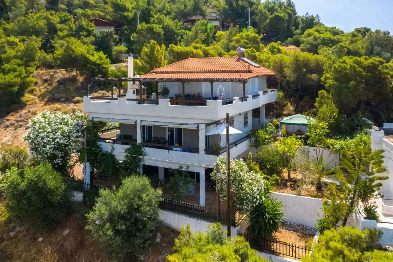 Villa Saronic Seafront à Salamine Extérieur photo